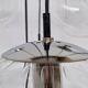 Chromium waterfall chandelier chromed by Raak holland 70