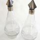 Art Deco liqueur set, glass & silver-plated metal ARGIT
