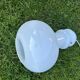 Vintage 1970s opaline glass pendant light
