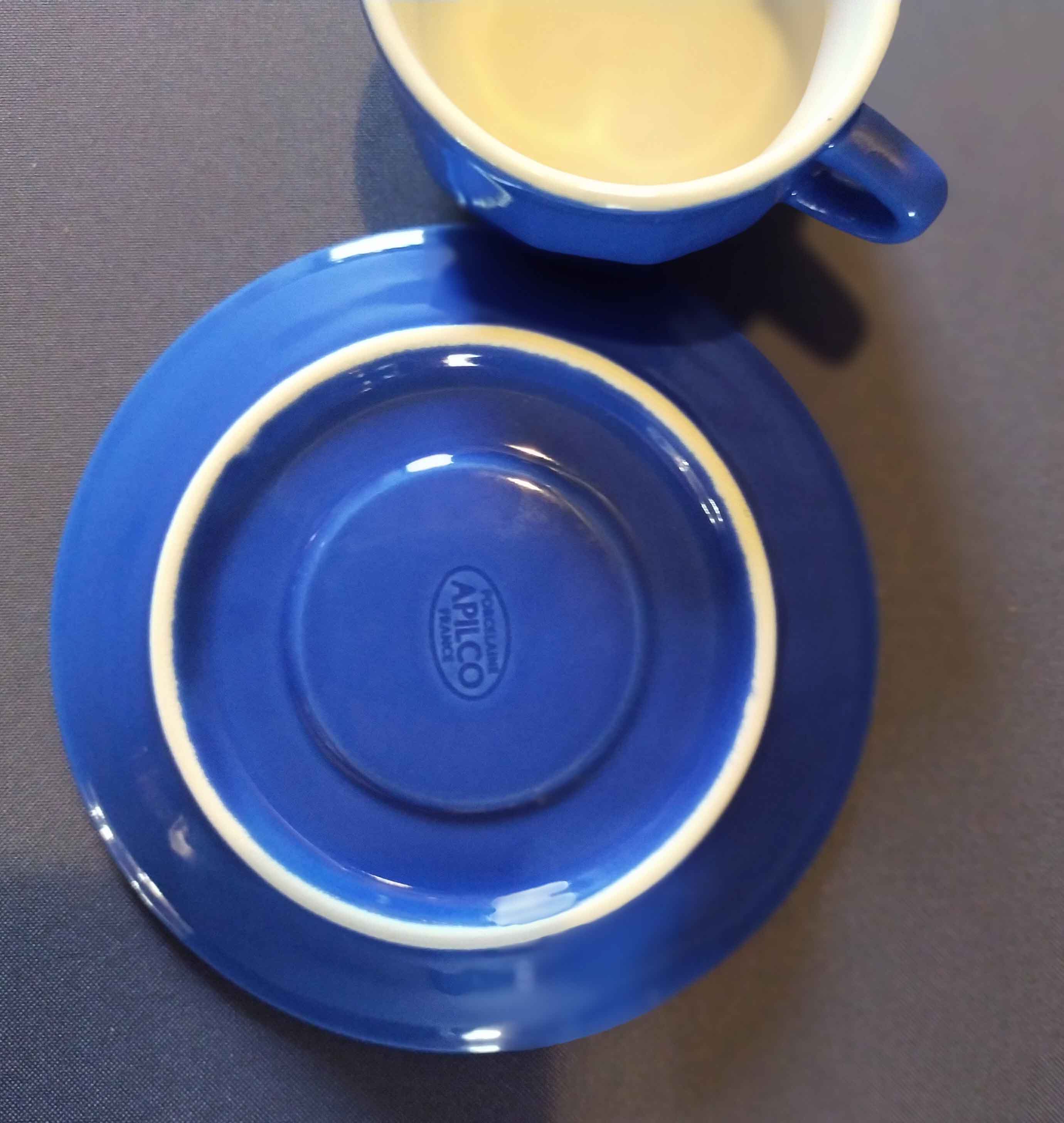 Blue Apilco Cups