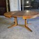 Table extensible Baumann en teck des années 60, (2 rallonges)