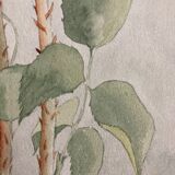 Watercolor with vintage roses