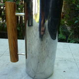Scandinavian pitcher by Guy Degrenne in stainless steel and wood