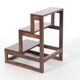 Escabeau de bibliothèque scandinave vintage