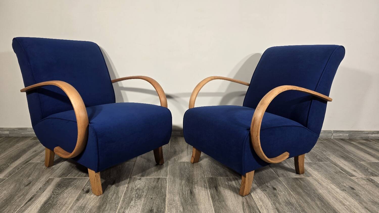 Lounge Chairs from Jindrich Halabala, 1940s, Set of 2