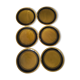 6 assiettes Gien