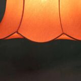 Vintage pink Scandinavian tulip pendant