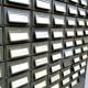 Vintage metal Industrial file cabinet chest of drawers Addressograph