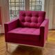 Fauteuil Florence Knoll en tissu