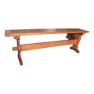 Wooden bench