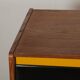 Yellow and black chest of drawers, model U-453, by Jiri Jiroutek, 1960