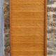 Cabinet storage cabinet with curtains, wooden, vintage.