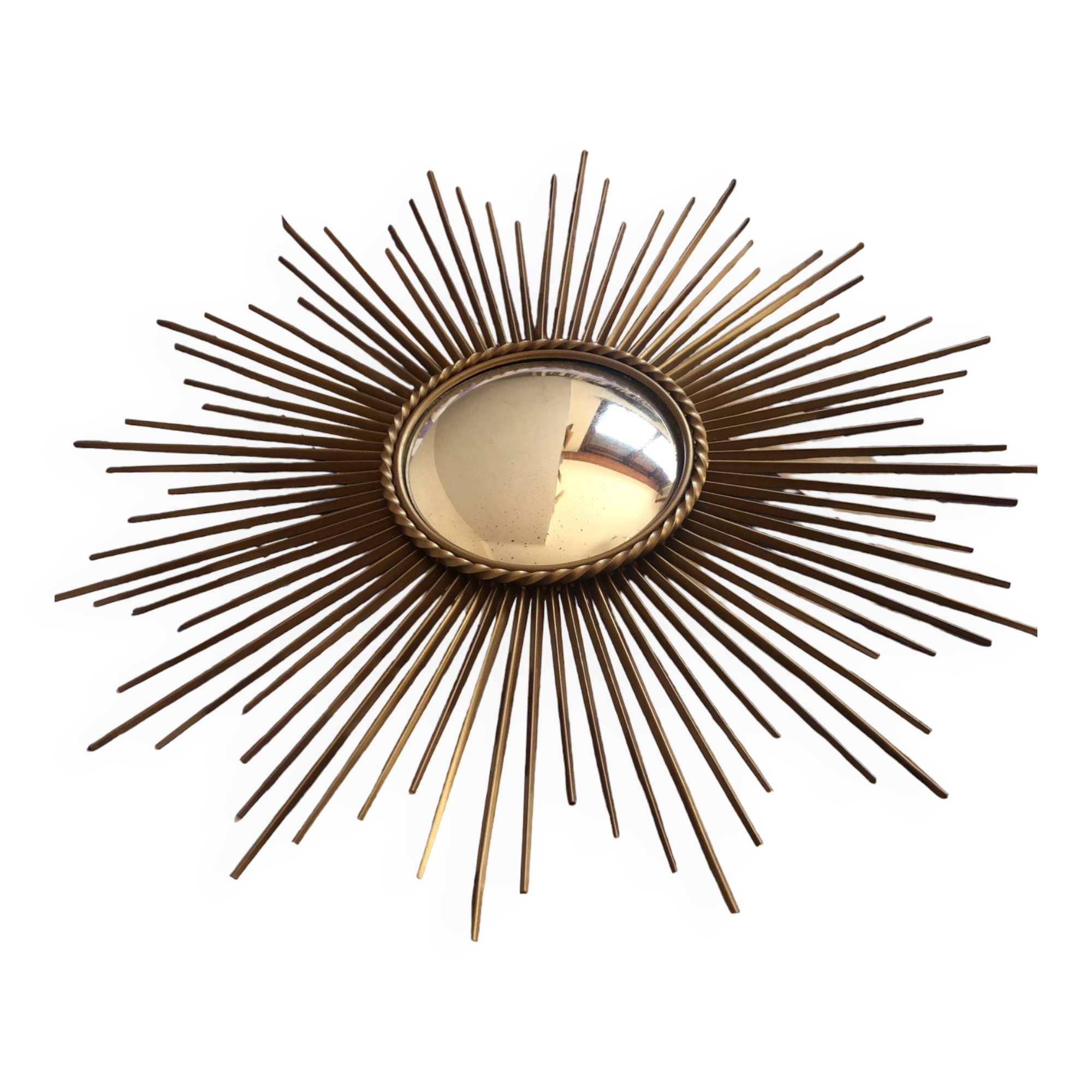 Chaty Vallauris witch's eye curved mirror from the 60s