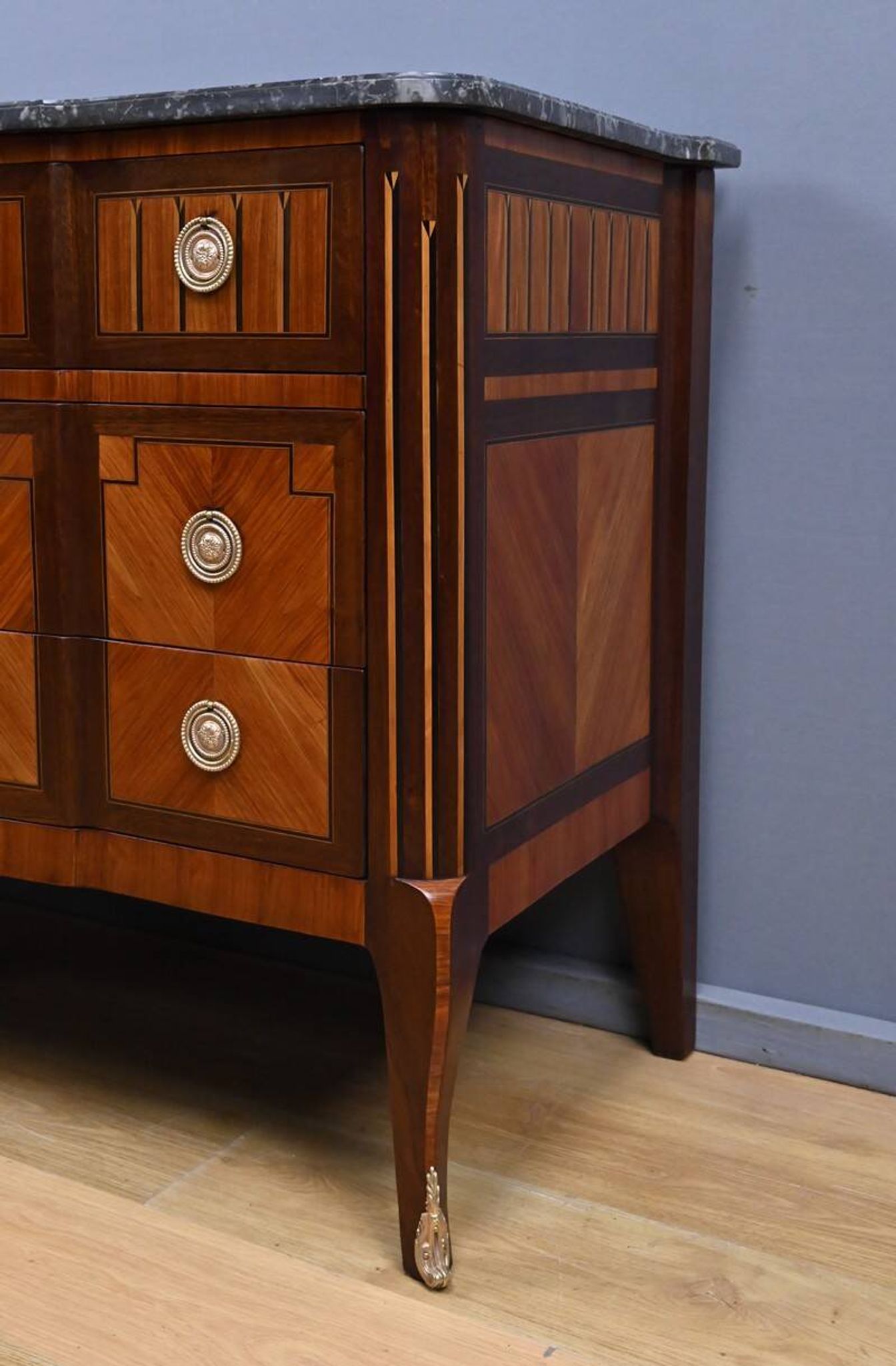 Mahogany and Rosewood Commode, Louis XVI style – 1st part of the 20th century