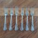 Set of 6 solid silver forks, 1st grade, Master Goldsmith Prudent Quit