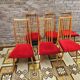 Set of 6 teak chairs by Ernst Martin Dettinger 1960