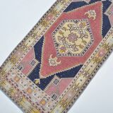 Vintage Turkish Small Floral Carpet sku 3281