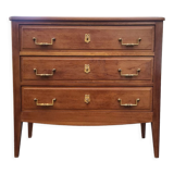 Carpenter's chest of drawers 1950 Louis XVI style