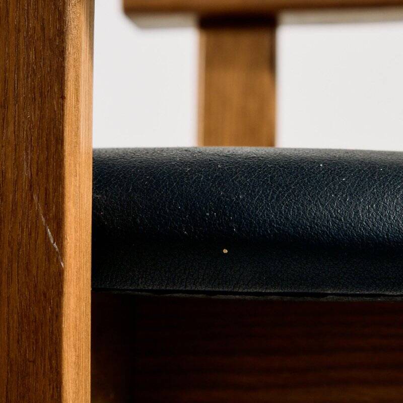 Vintage Oak Armchair by Lars Gangsø, 1970s