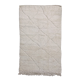 Tapis marocain losanges blancs