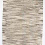 Beige Brown Ethnic Vintage Kilim Rug, 242x311Cm