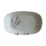 Rectangular serving dish Raynaud - Limoges Unic - Gladioli