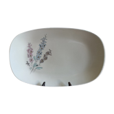 Rectangular serving dish Raynaud - Limoges Unic - Gladioli