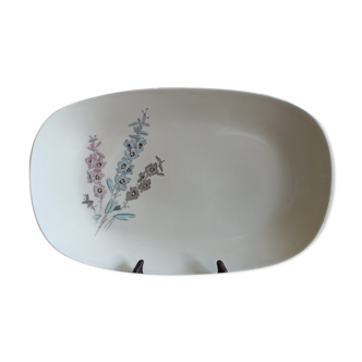 Rectangular serving dish Raynaud - Limoges Unic - Gladioli