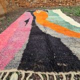 Beni Ouraine handwoven rug, traditional style, size 150 x 250 cm