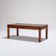 Table basse en bois, bernard vuarnesson, 1970s