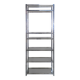 Chrome and smoked glass shelf from the 1970s.