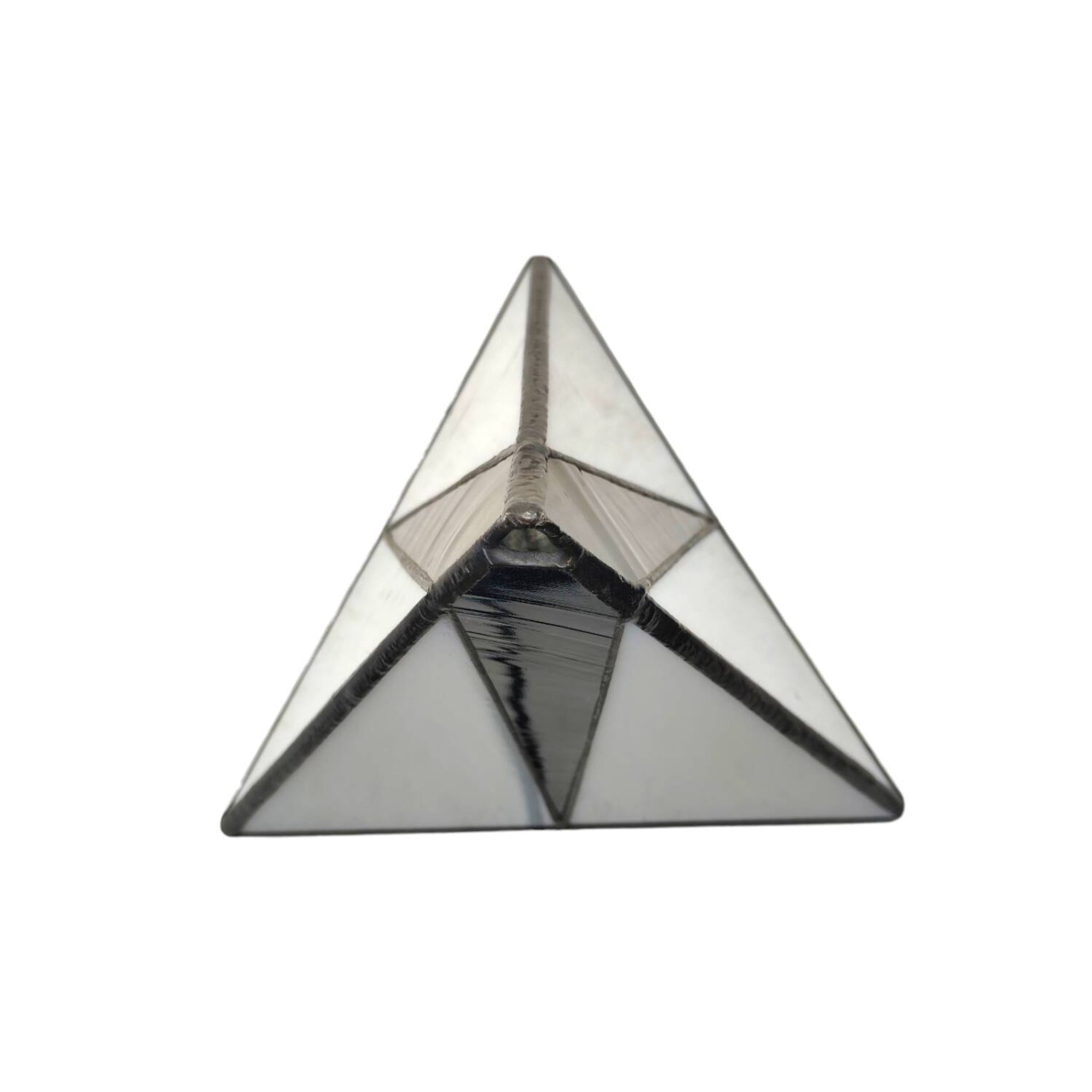 Lampe de table Targetti Sankey Pyramid vintage des années 1990
