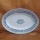 Plat Ovale Terre de fer . Saint-Amand et Hamage