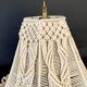 Cotton rope portable lamp, 3 M fabric cable