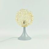 Pair of Mid-Century Modern Bubble Glass Table Lamps by H. Tynell, 1960s