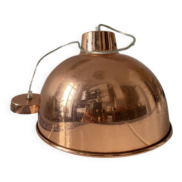 Suspension vintage en cuivre