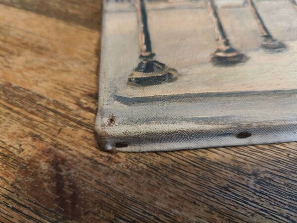 Adrien Raphaël Noulin huile sur toile Naïf/Paris,  la Concorde.