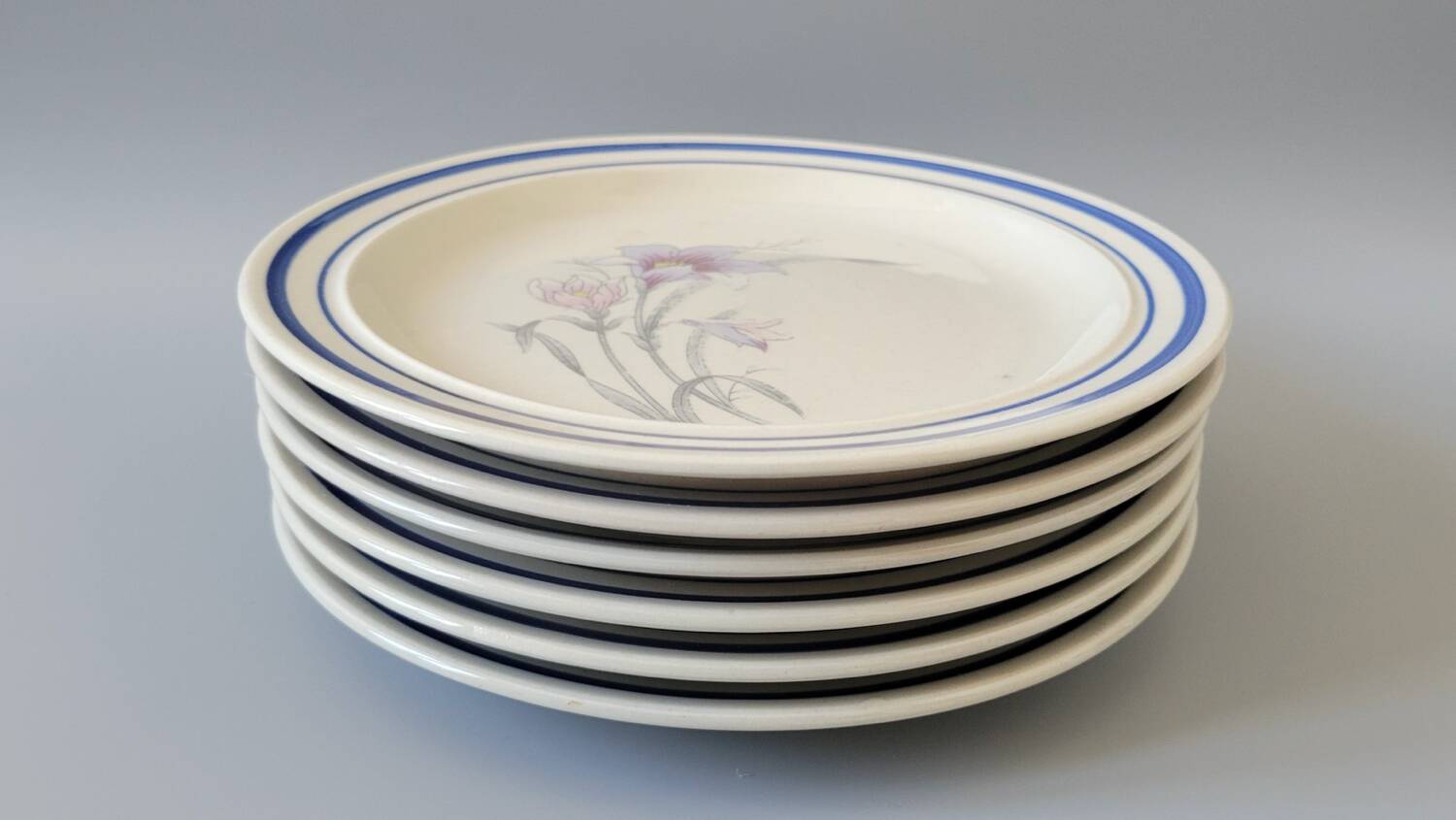 Set of 6 dessert plates