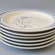 Set of 6 dessert plates