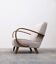 1930 Jindrich Halabala Bentwood Armchair in Beige