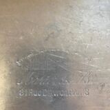 2 meter pewter bar counter - with invoice from 1923