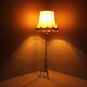 Large, Old World Brass Lamp, Germany 1950s