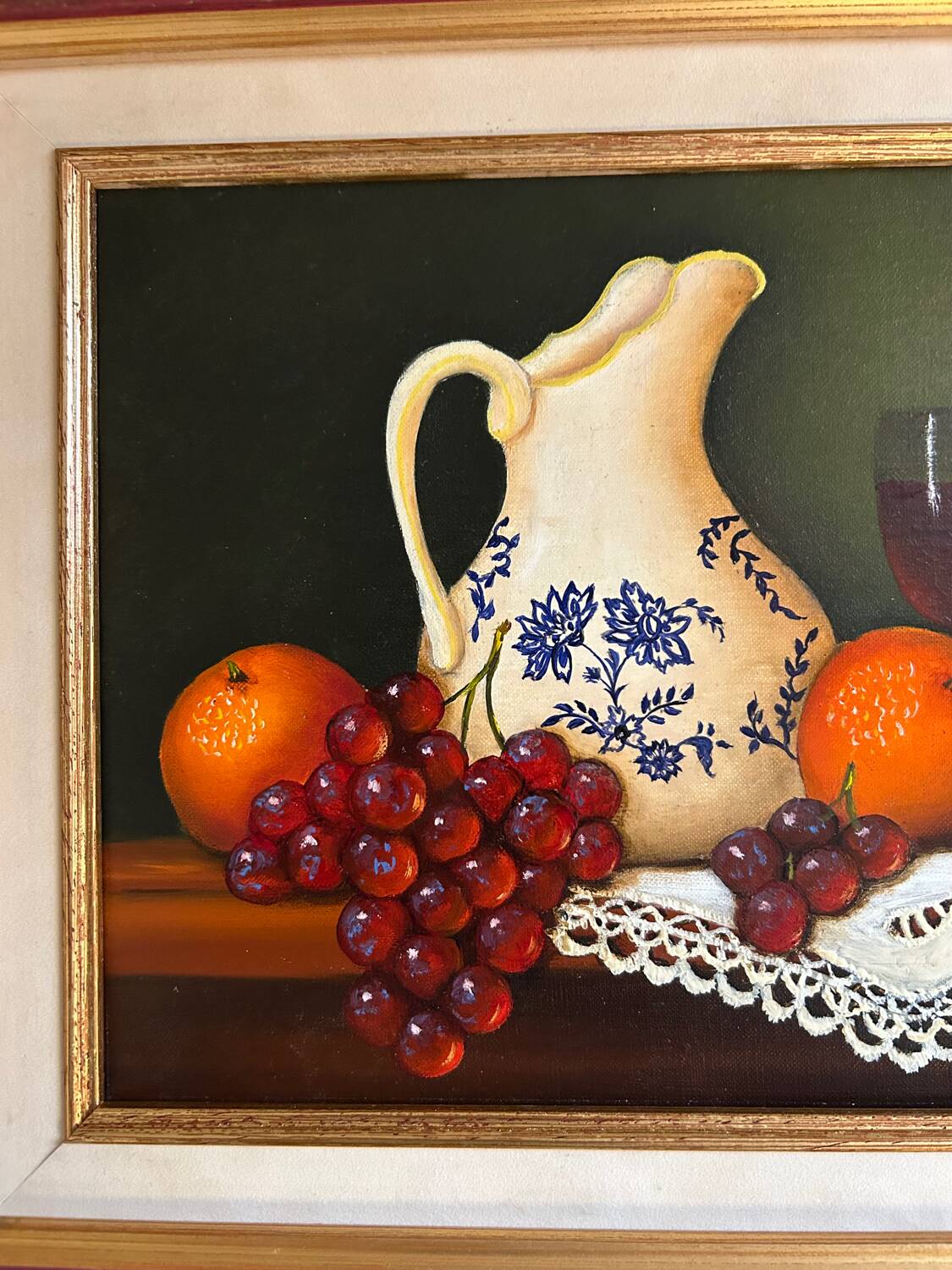 Pair of still lifes in oil