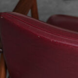 Set easy chairs by louis van teeffelen for wébé, dutch design, 1960s