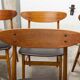 Lot de 6 chaises Farstrup 210 teck en hêtre 1965