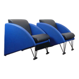 Pair of armchairs post-modern style