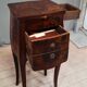 Louis XV style marquette bedside table