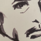 Man - original painting on canvas
