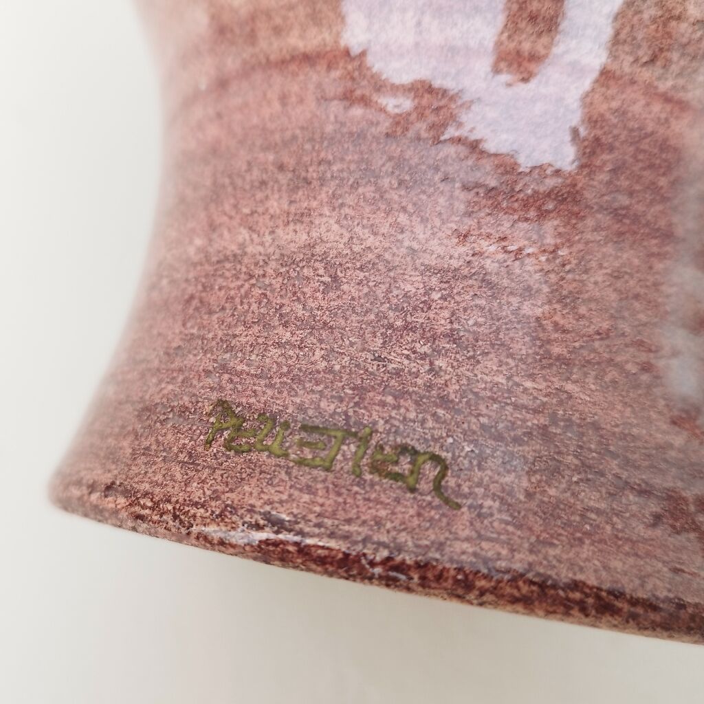 Georges Pelletier ceramic vase decoration