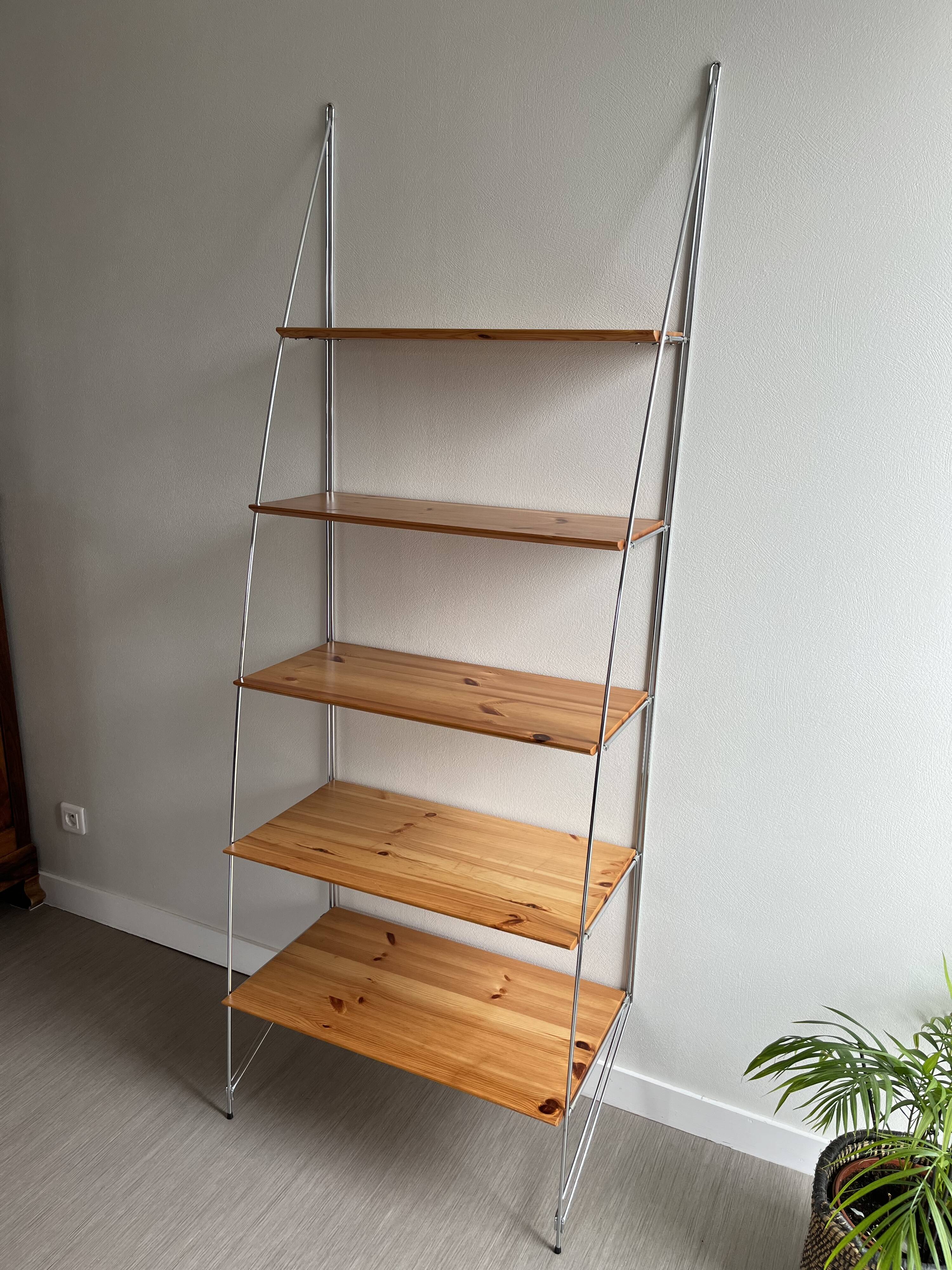 “Artist” wall shelf / bookcase by Tord Björklund for Ikéa vintage